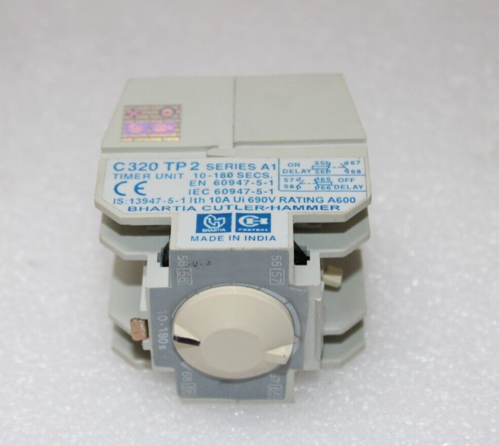 BHARTIA CUTLER HAMMER C320 TP2 TIMER UNIT