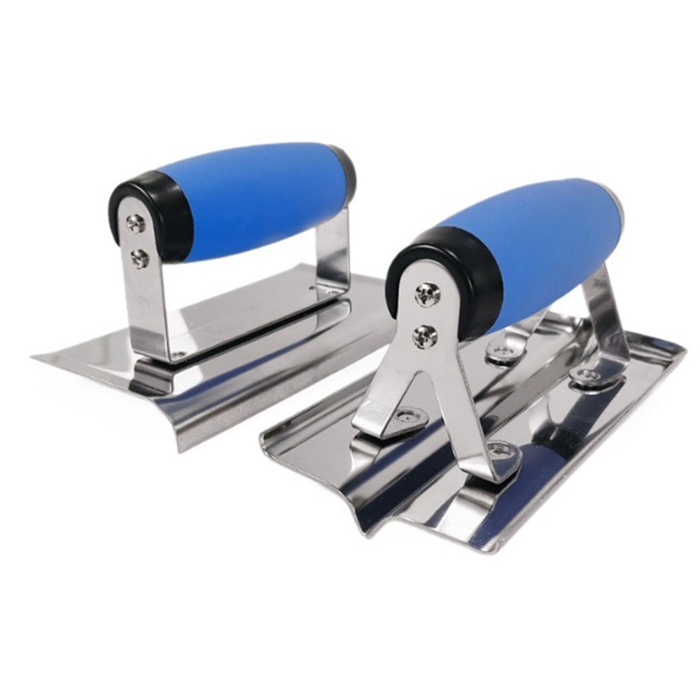 Plastering Trowel with Plastic Handle Designed for Ergonomic Comfort During Use