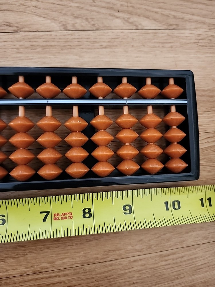 Japanese Portable 23 Column Abacus Arithmetic Soroban School Math Learning Tool