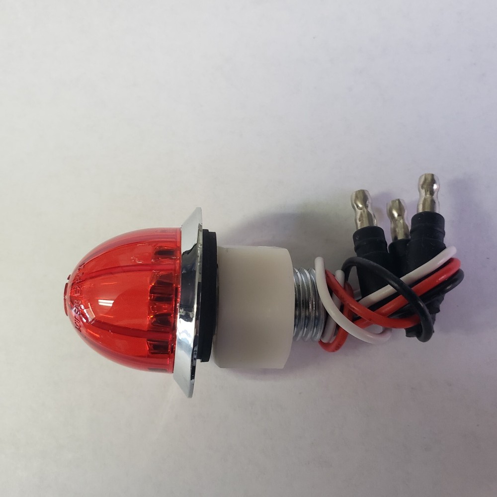 Hero Mini 3/4" Watermelon Clearance Light (Red/Red)
