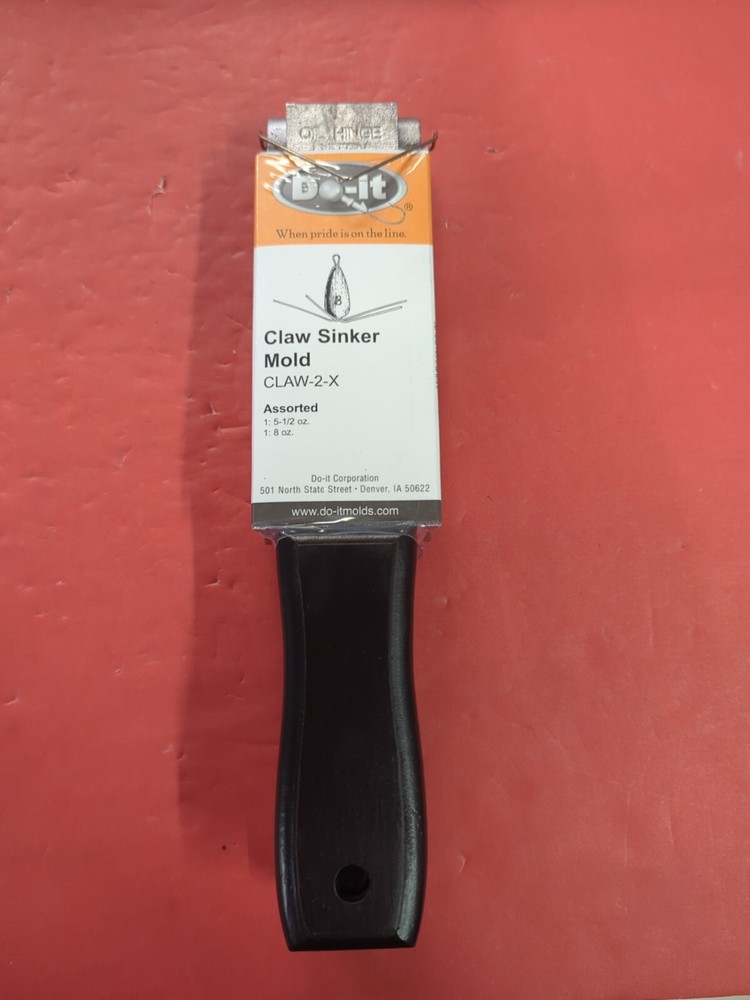 3243-CLAW SINKER MOLD-CLAW-2-X