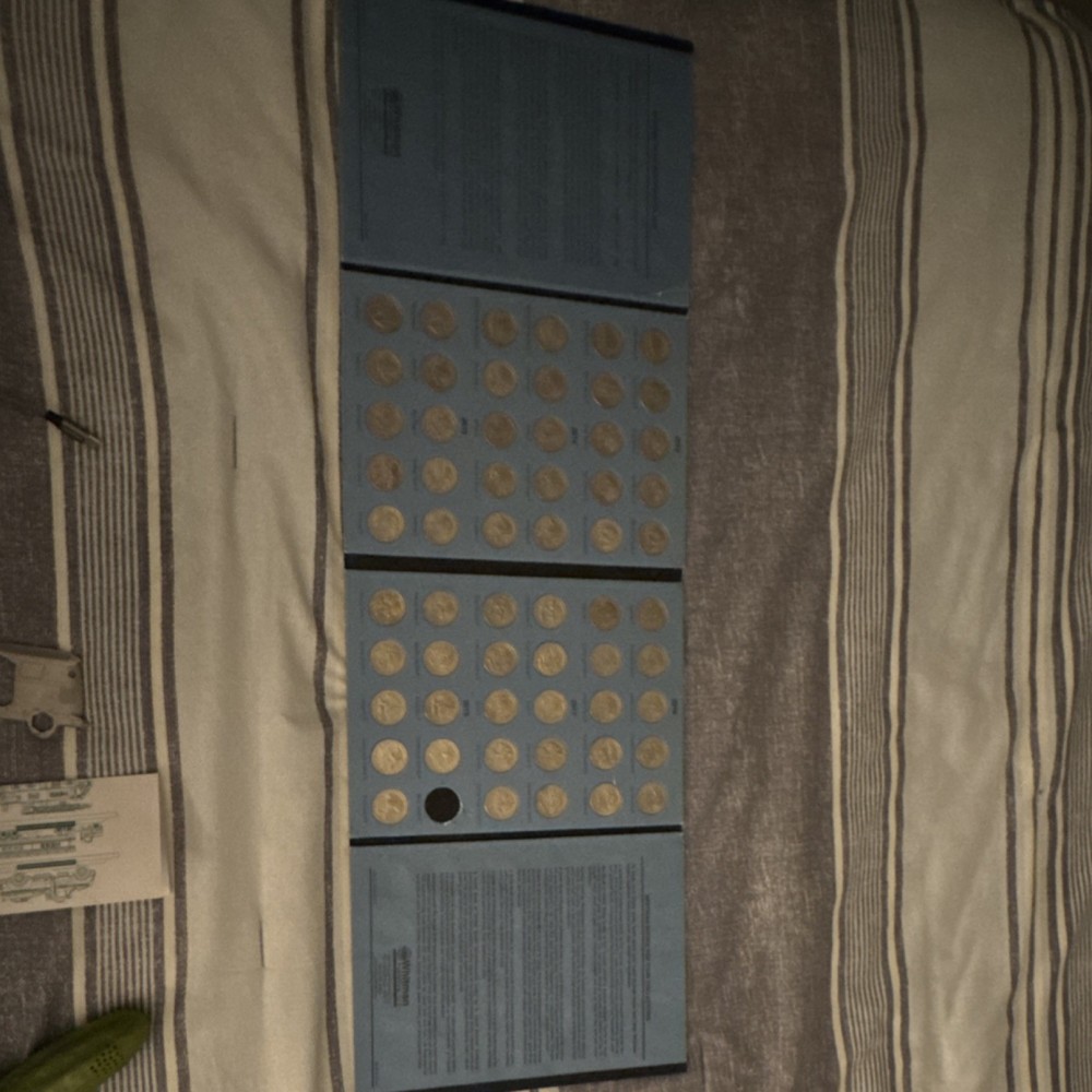 Whitman National Park Quarters Folder Deluxe Edition 2010-2021