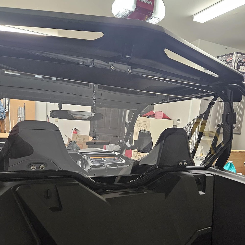 Rear Windshield Clear Back Window for Talon 1000X-4 2019-2025 UTV Windscreen