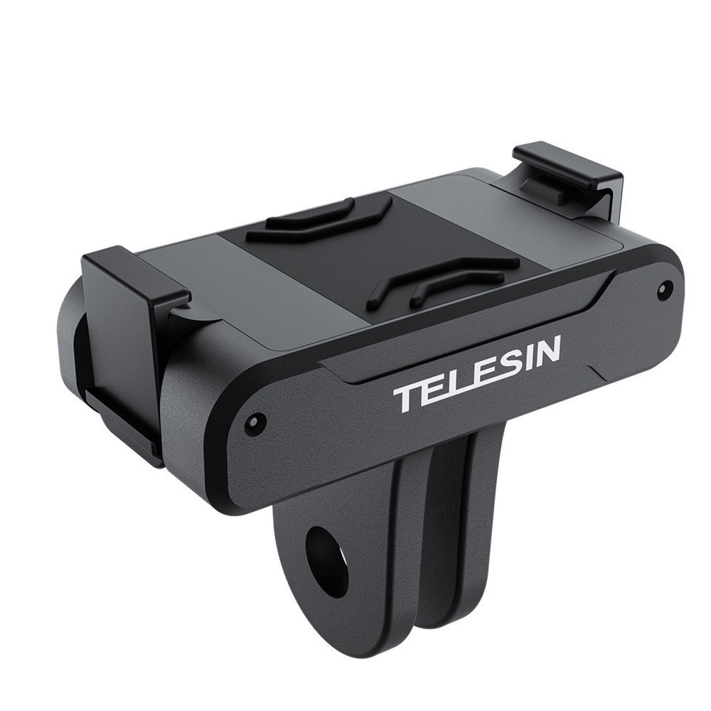 Camera Magnetic Two Claw Adapter Selfie Stick Base For DJI OSMO Action 3