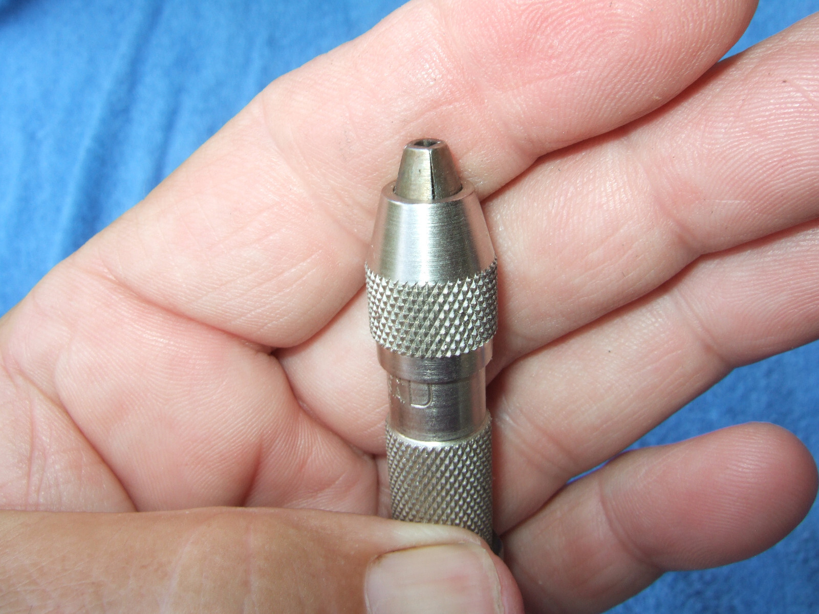 Starrett No S166 Pin Vise Set Vintage USA Octagonal Handle MACHINIST TOOLMAKER 2