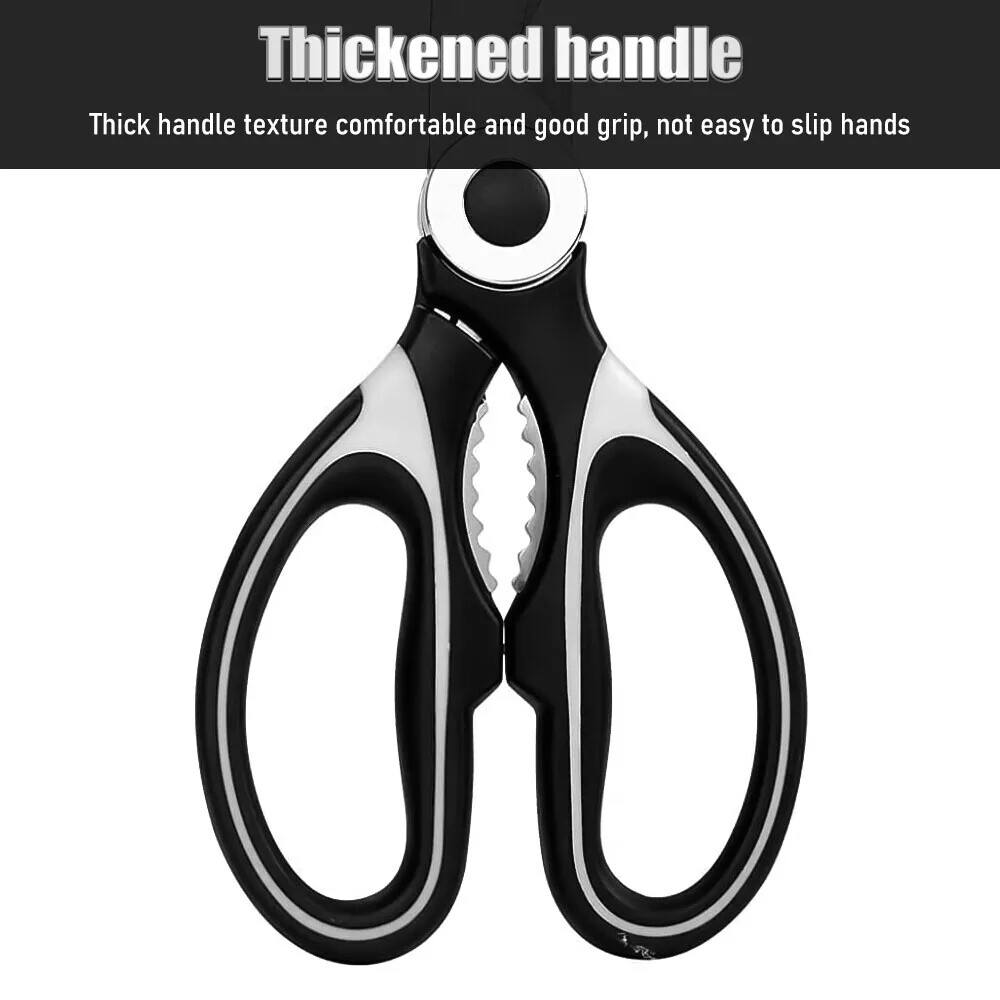 Multi -functional Kitchen Shears Heavy Duty Scissors for Meat Fish Chicken Bones