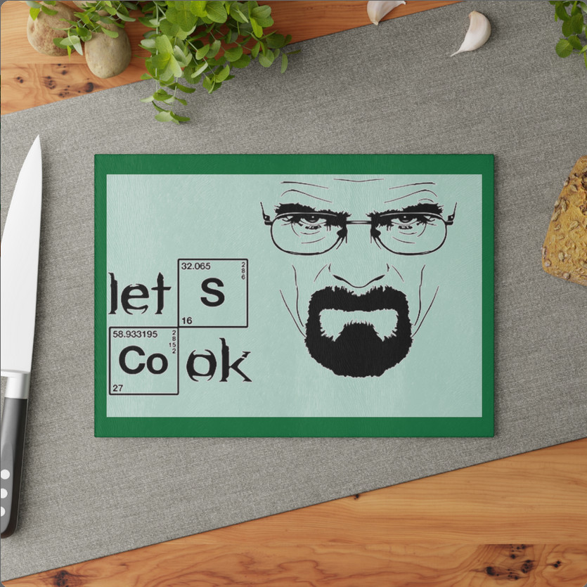 Breaking Bad Lets Cook Cutting board
