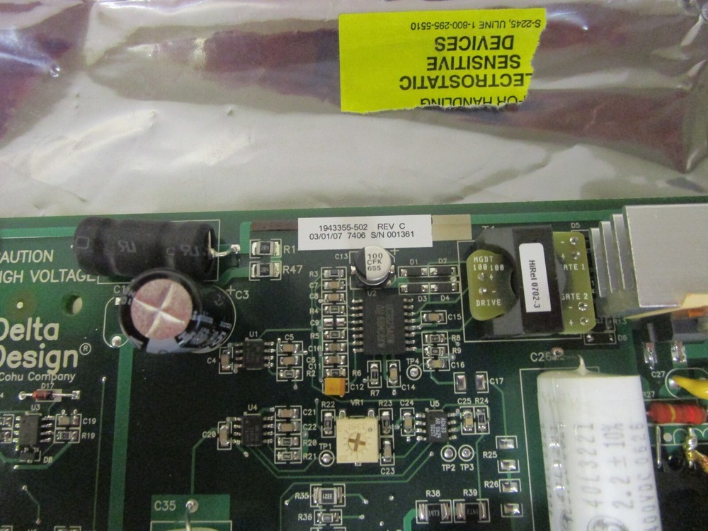 NEW! Delta Design 1943355-502 High Voltage PCB Summit ATC Handler
