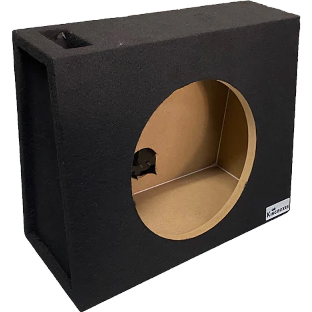 King Boxes 12" Single Ported Wedge Style Truck Speaker Box