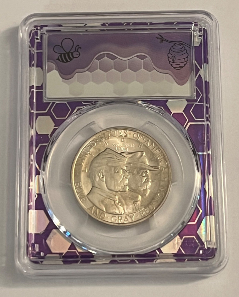1936 Gettysburg Anniversary Commemorative Silver Half Dollar 50C - PCGS MS 65