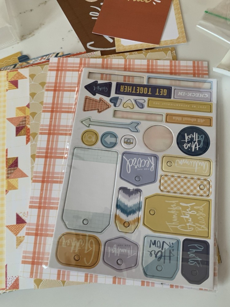 Cocoa Daisy Planner Scrapbook Accessories As Pictured Used
