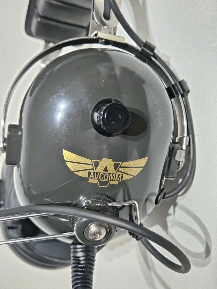 Avcomm AC-200 PNR Pilot Aviation Headset ☆ New / Read ☆