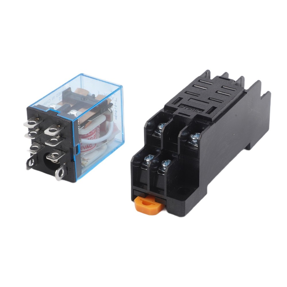 For Electrical Projects 220VAC 240VAC Relay 10A Relay High-transparency Shell