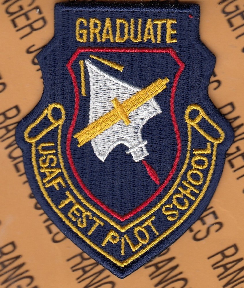 USAF Air Force Graduate Test Pilot School ~3.5" patch c/e