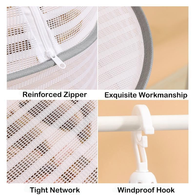 2-Pack Herb Drying Rack,4 Layers Mesh Drying Rack,Hanging Herb Drying Rack wi...