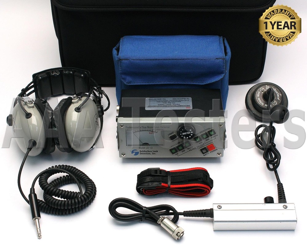SubSurface Leak Detection LD-12 Professional's Plus Water Leak Detector LD12
