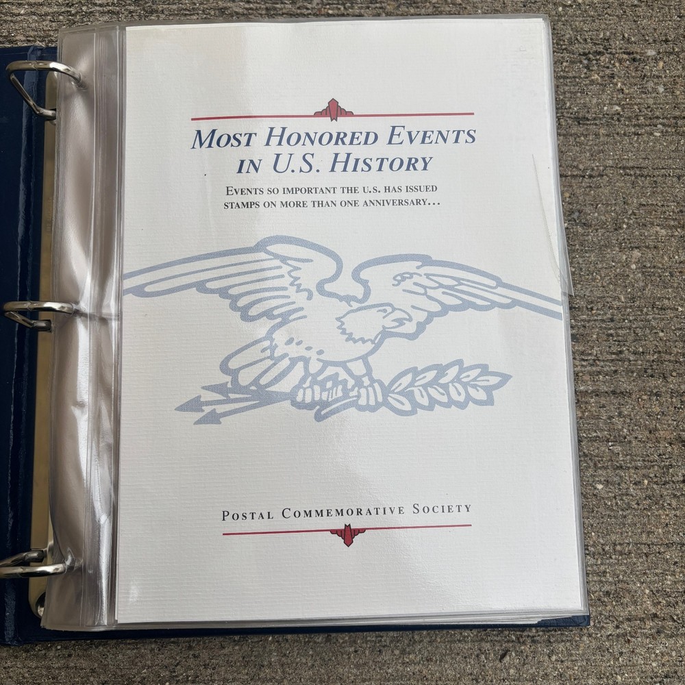 Most Honored Events in U.S. History Postal Commemorative Society, 49 Cards