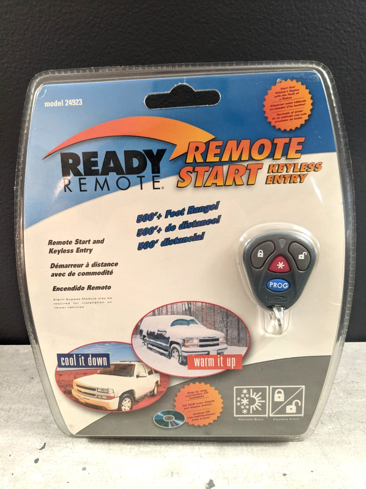 Ready Remote Start Keyless Entry System #24923 Directed Electronics NEW SEALED!
