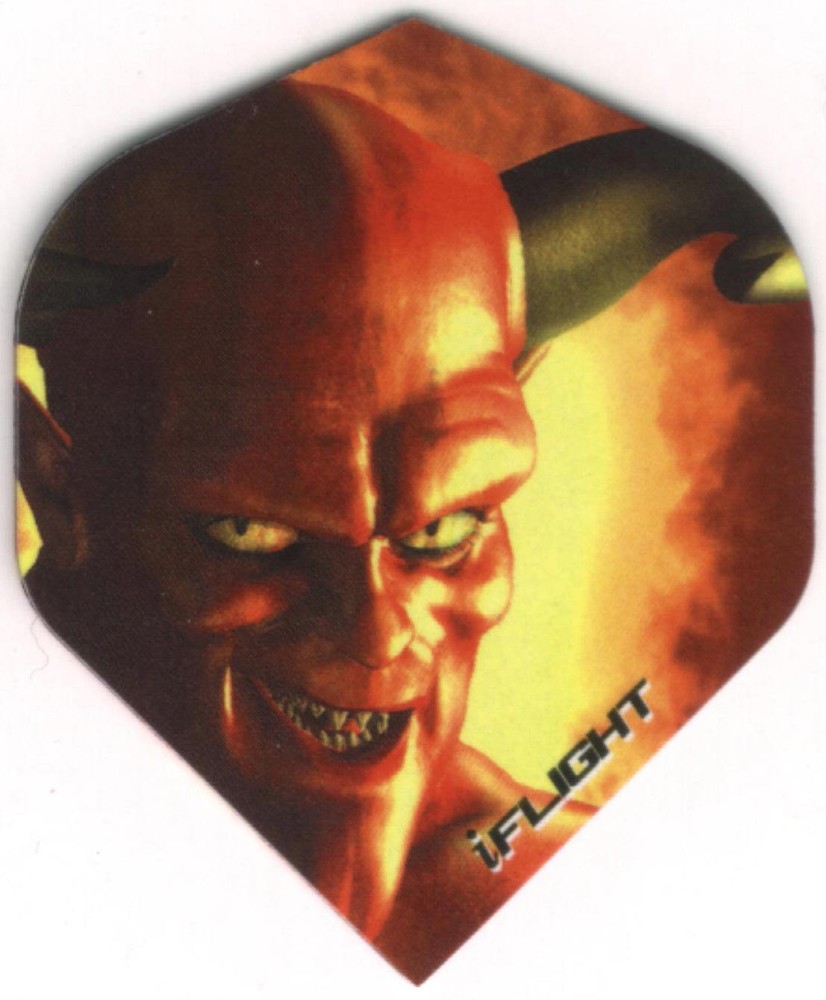 Horny Devil Dart Flights: 3 per set