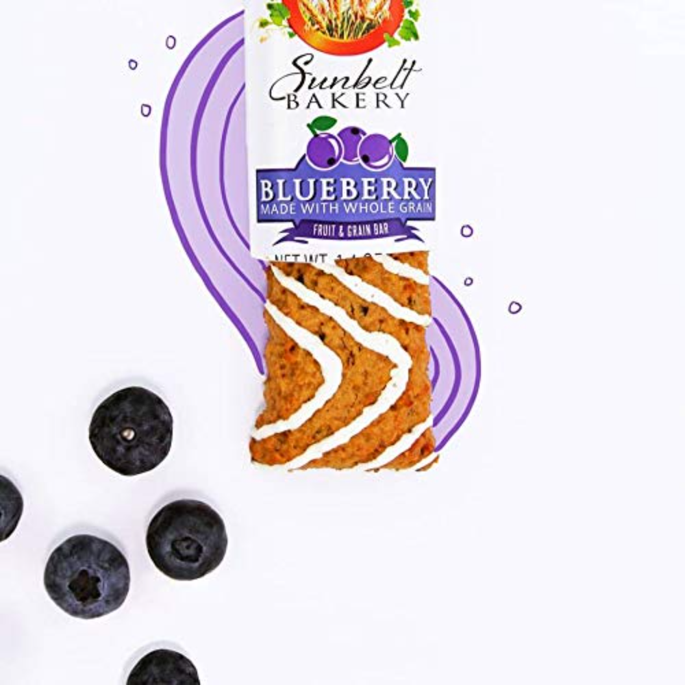 Sunbelt Bakery Blueberry Fruit & Grain Bars, (8-Boxes)