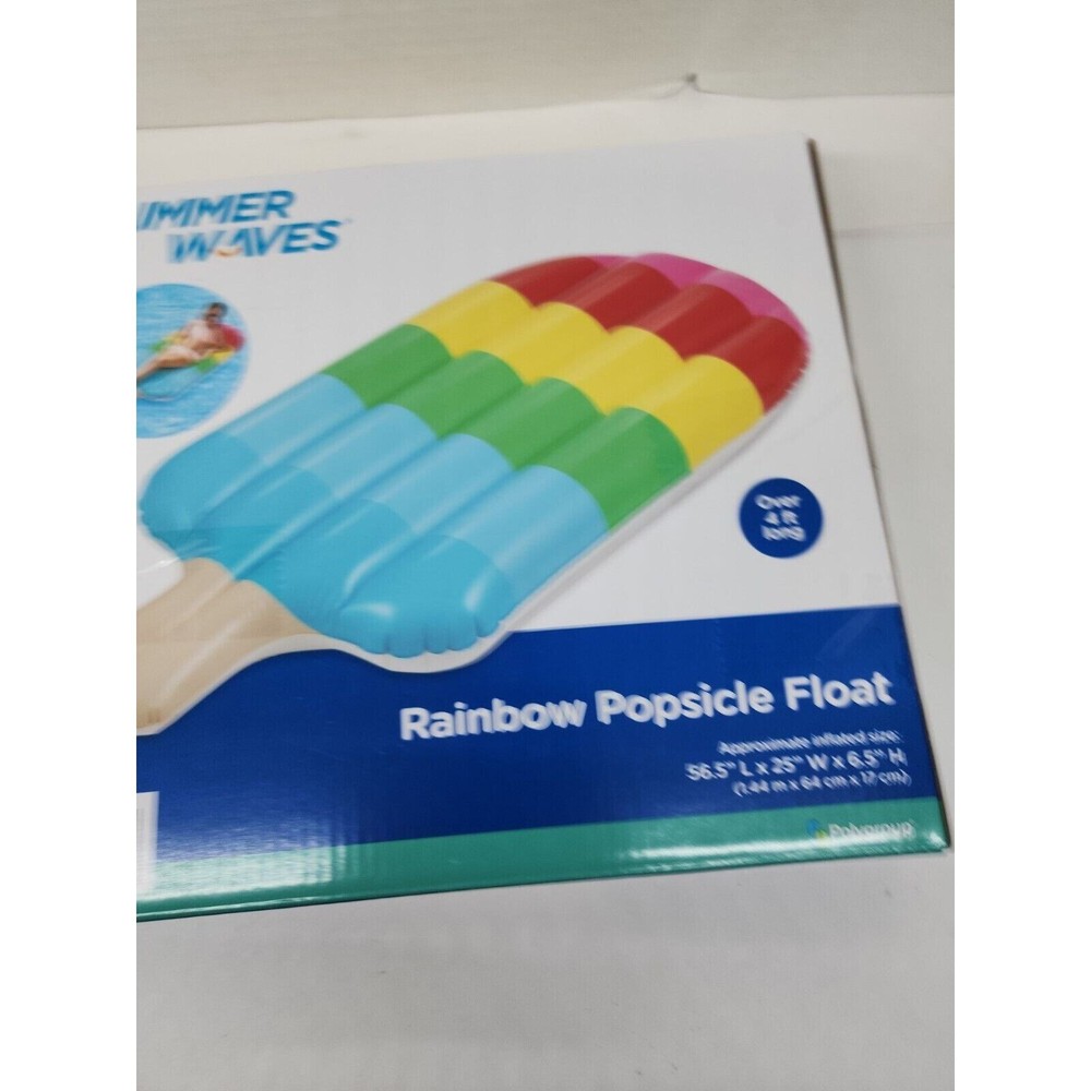 Summer Waves Rainbow Popsicle Float