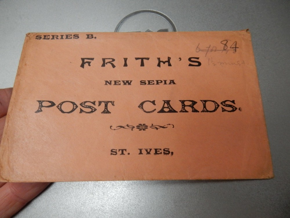 ENVELOPE    EMPTY  FRITHS  SET B POSTCARDS ST IVES     EMPTY !!