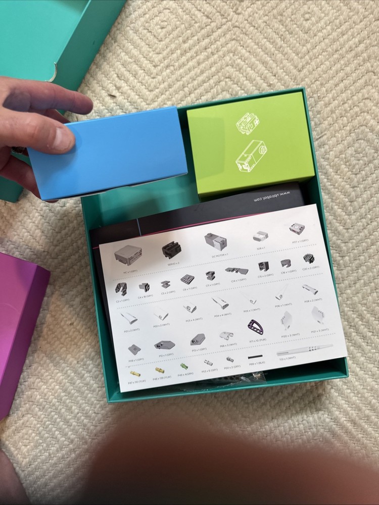 New OPEN BOX Jimu Unicornbot 🦄 App-enabled Building Coding STEM NO COVER