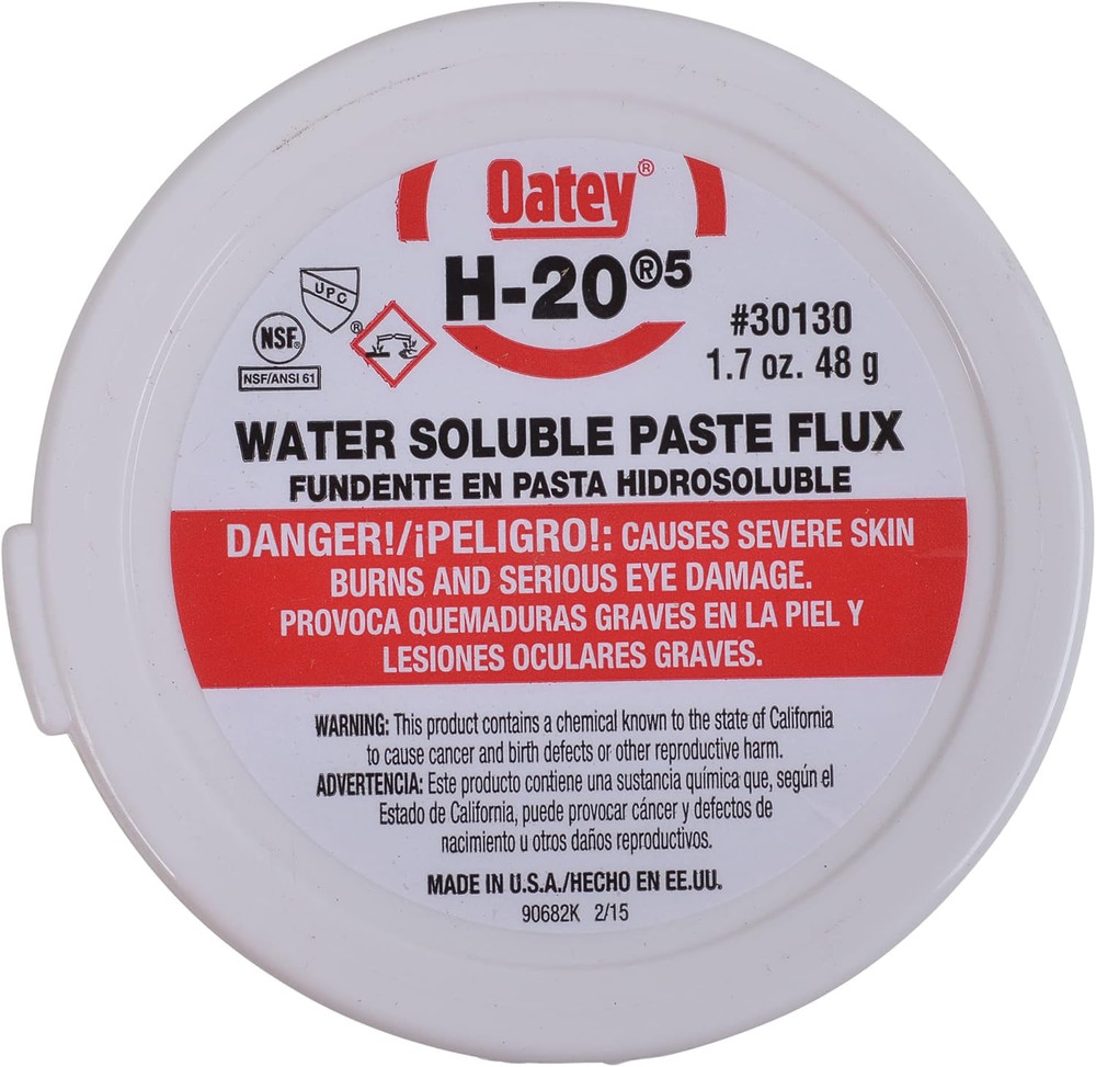 30014 Paste Flux, Paste, Petroleum, 8 oz.