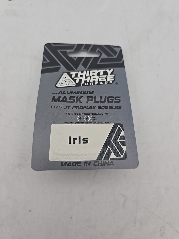 Thirty-three Threads LE Nebula Aluminium Plugs.