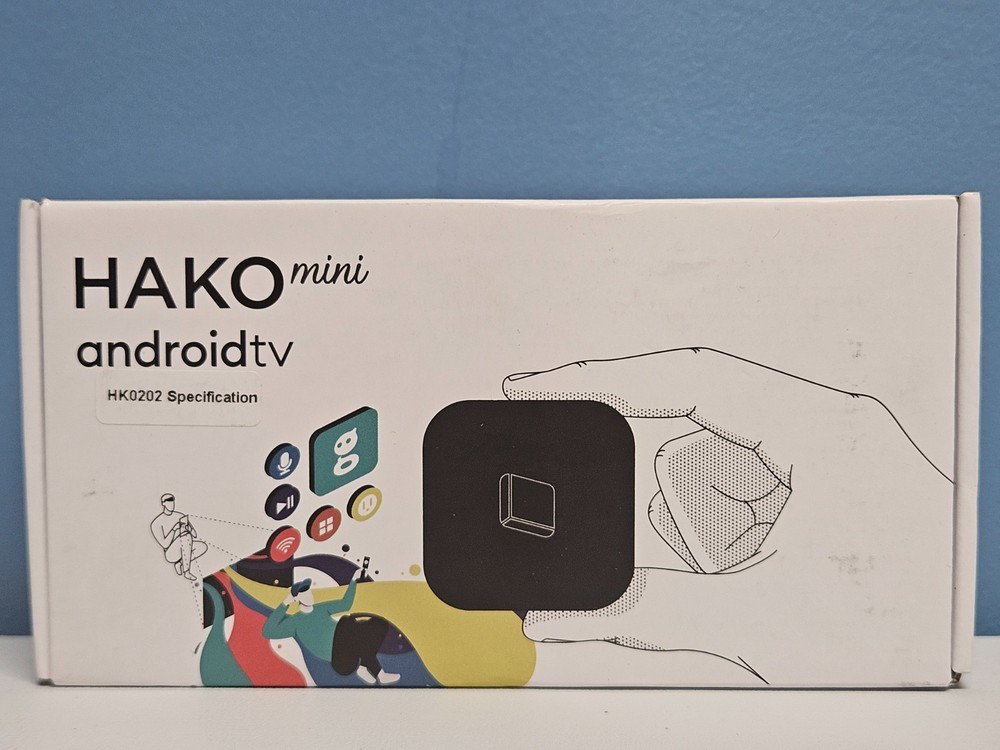 READ AD HAKO Mini AndroidTV HK0202 Specification HDMI Output - New in Open Box
