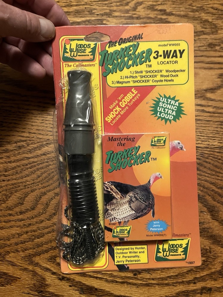 Woods Wise Turkey Shocker 3-way Locator New Open Package