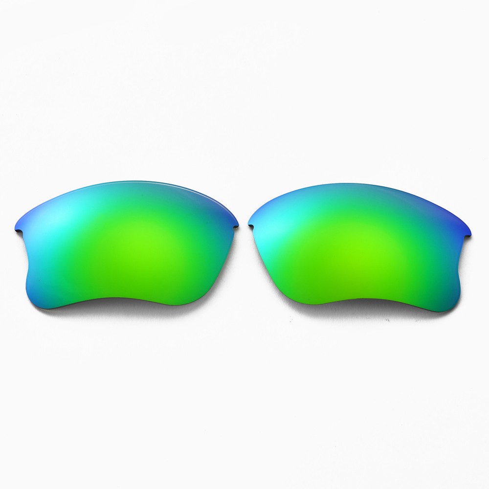 Walleva Emerald Polarized Replacement Lenses For Oakley Flak Jacket XLJ