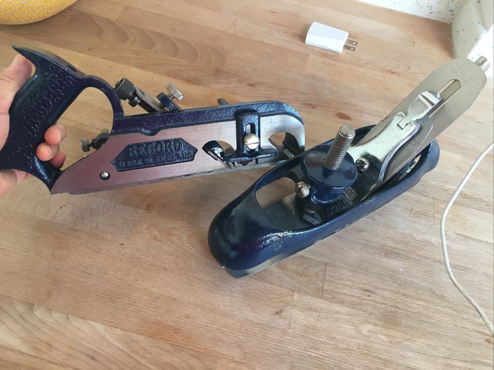 Record plane set - 020C & 778. Made In England