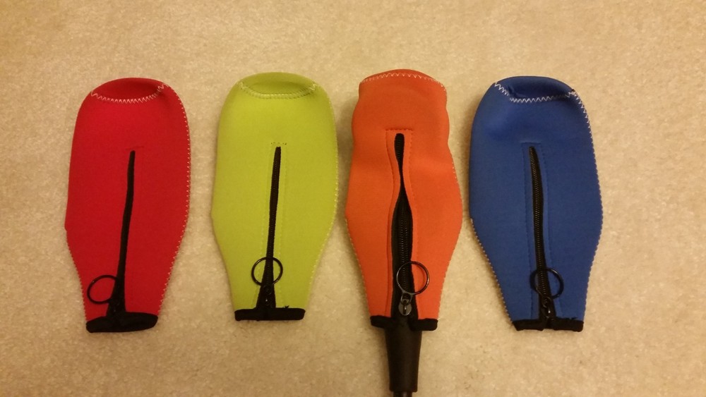 Neoprene Case for Sub Gear Scuba Dive Computer Gauge Console Double w Compass