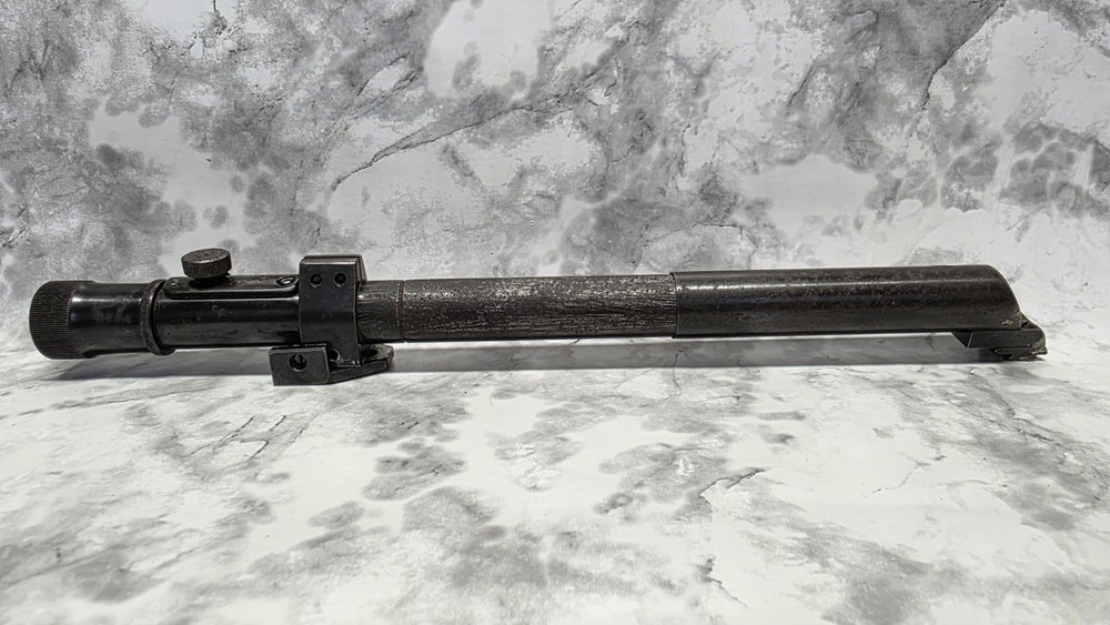 Rare WEAVER 330 Scope Post Reticle With Unknown Rifle Sight Mount