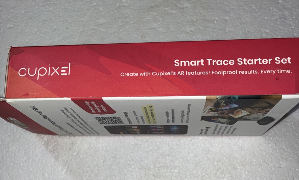 Cupixel Smart Trace Starter Set AR Art Drawing Projector with Device Stand Trial