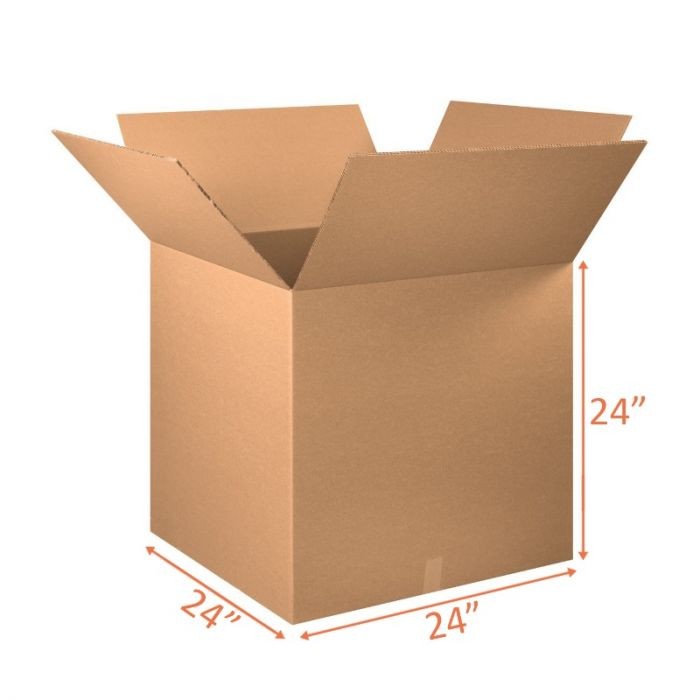 24x24x24 Double Wall Shipping and Packing Box (1 Pack)