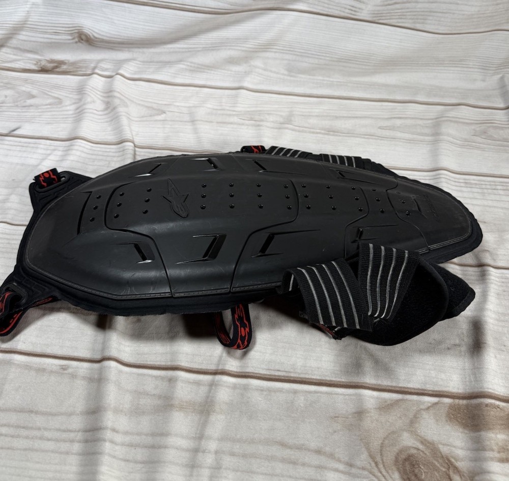 Alpinestars Bionic Back Protector Adjustable Waist Lightweight Durable Black Lg