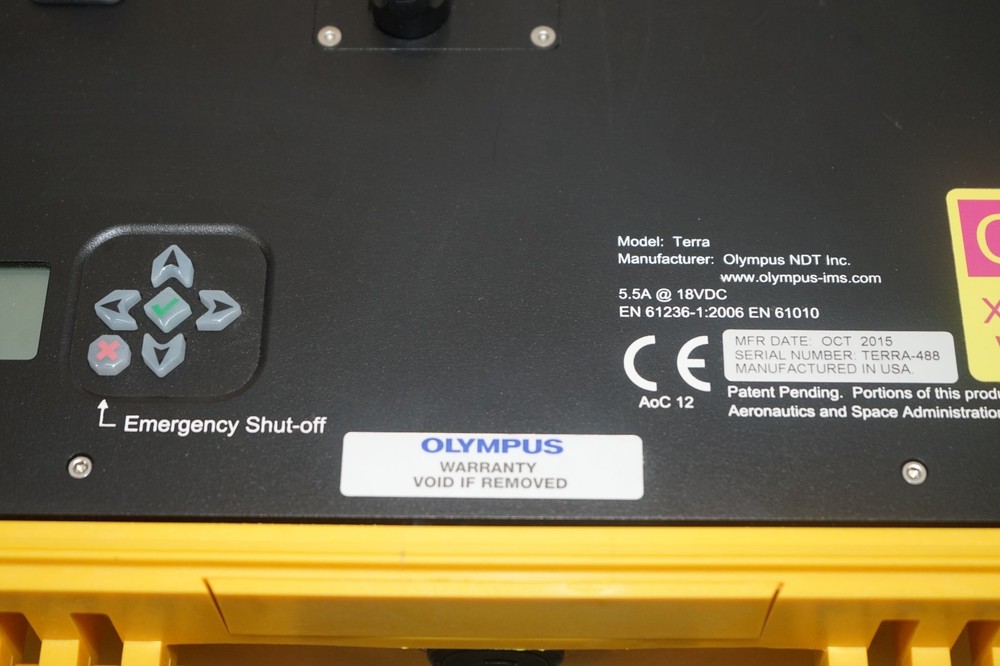 ^ Olympus TERRA Field Portable XRF Analyzer #X5617