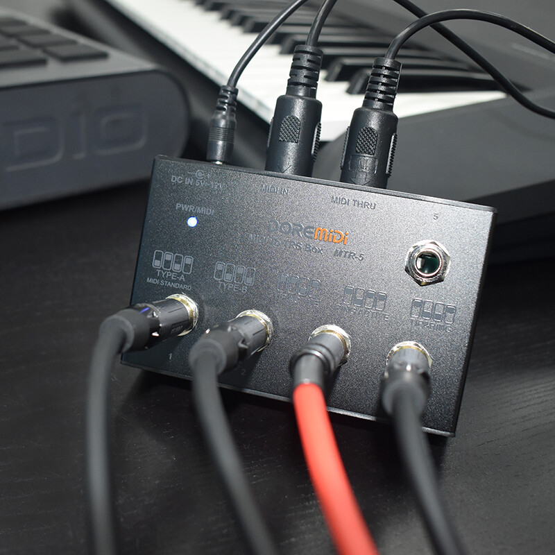 MIDI To TRS Box Convert MIDI Five-pin DIN Interface Into TRS Interface Convert