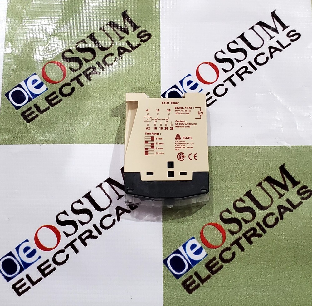 EAPL A1D1(CSA) TIMER VOLTAGE 220VAC FREE FAST SHIPPING (NEW OPEN BOX)