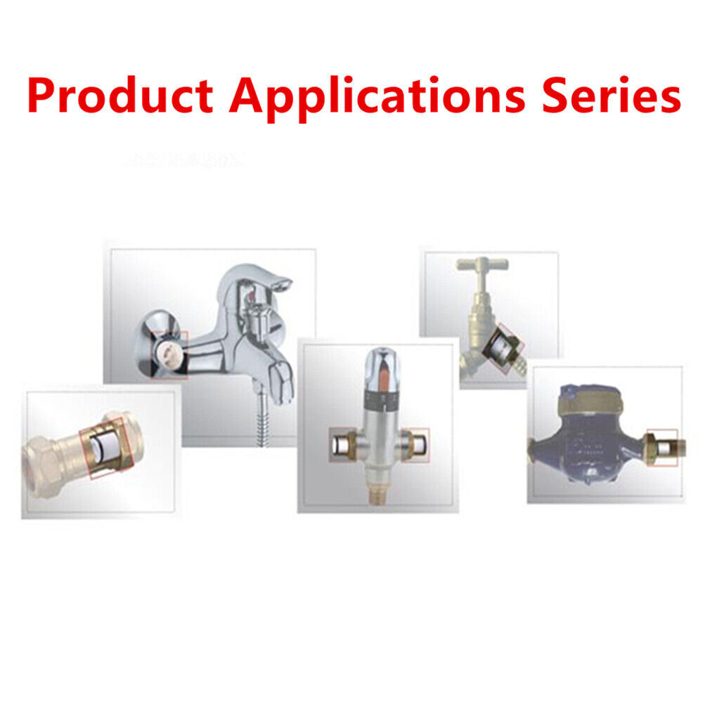 5/10/20pcs Plastic Insert Check Valve 10mm-32mm Non-Return One Way Water Control