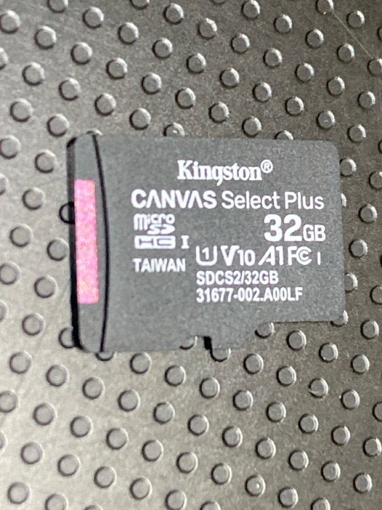 KINGSTON CANVAS SELECT PLUS 32GB MICRO SD (E14002508)