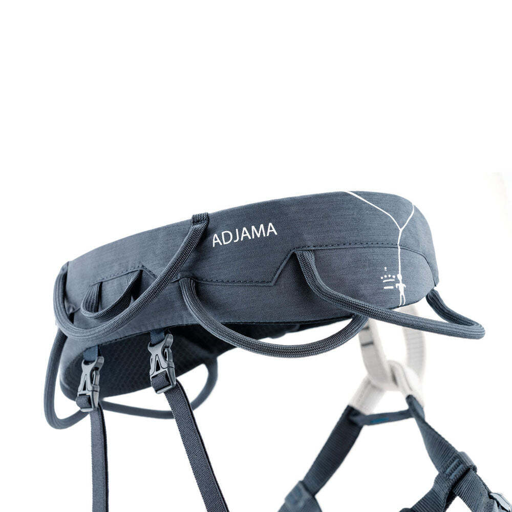 Petzl Adjama Climbing Harness, Gray, Small