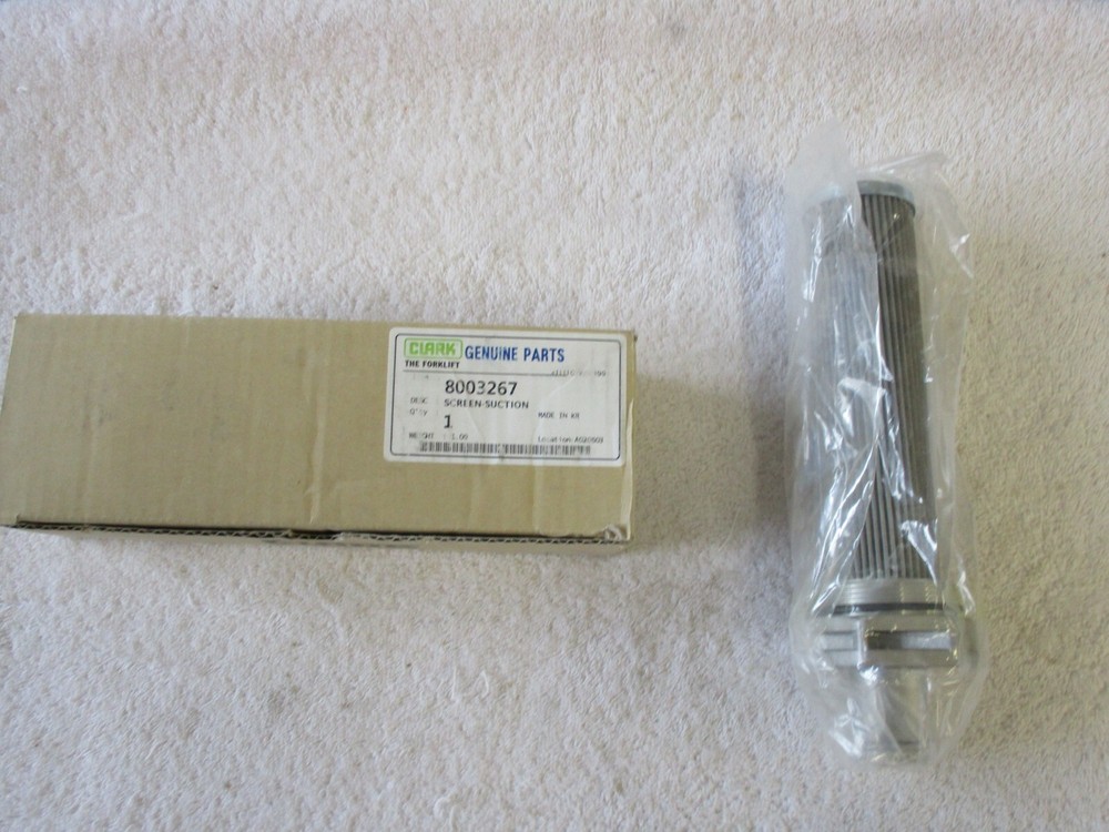 NIB CLARK Strainer Hydraulic Screen Suction 8003267