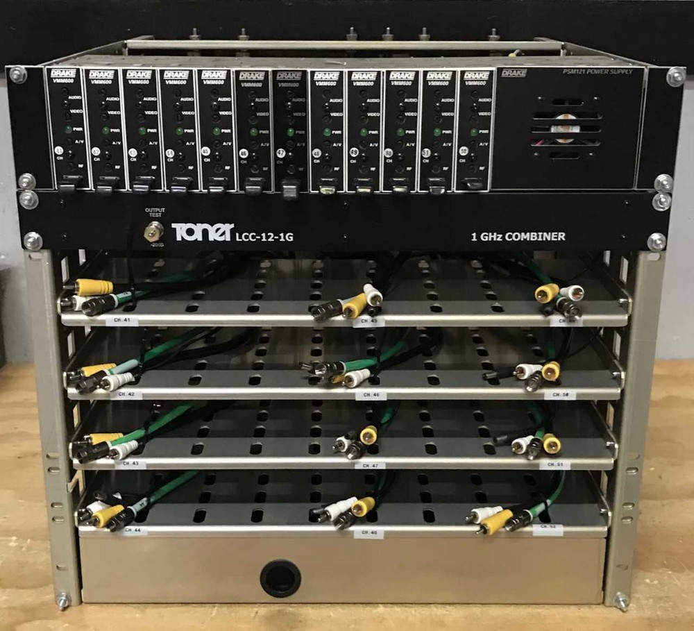 Toner RM CH w/ Drake Mini Rack Headend System