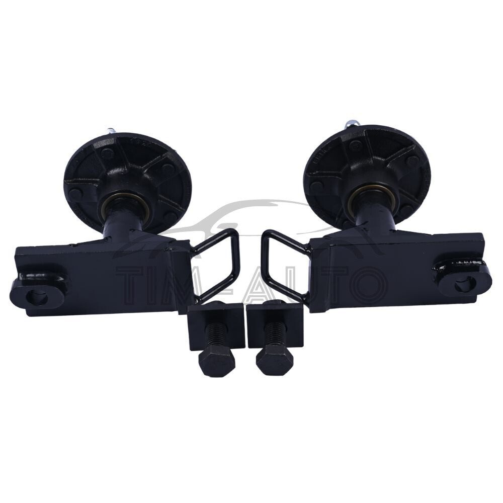 5 × 5.5 Lug 7000LB Superior Shipping Container Wheels and Bolt-on Spindle Kits