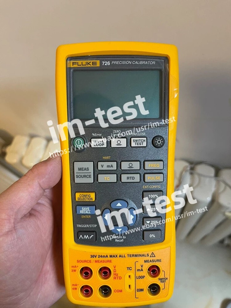 Fluke 726 Multifunction Process Calibrator Calibrated /tested good#im