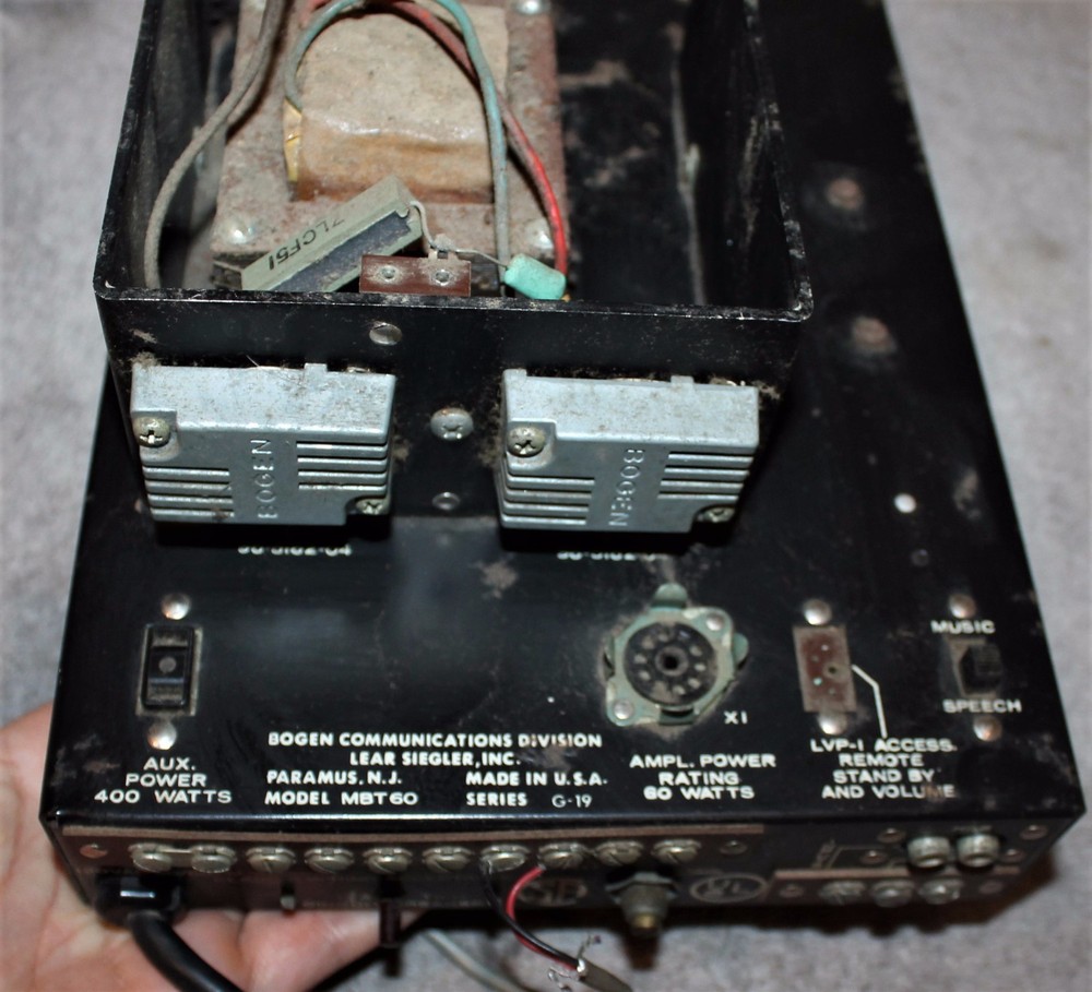 VINTAGE BOGEN AMPLIFIER MODEL MT-60