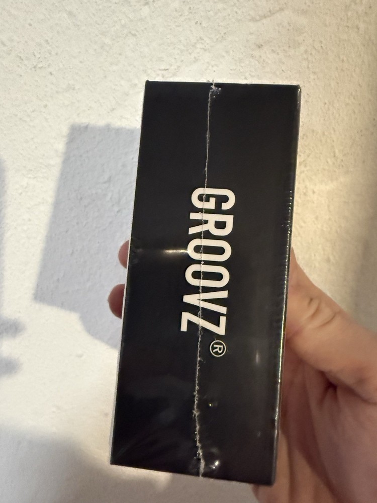 Groovz Plus Wireless Bluetooth Earbuds, Wireless Charging, Touch Control, Black